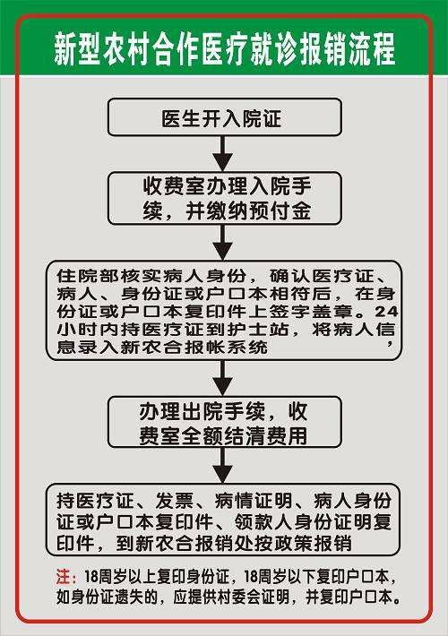 农村医疗保险报销范围详解